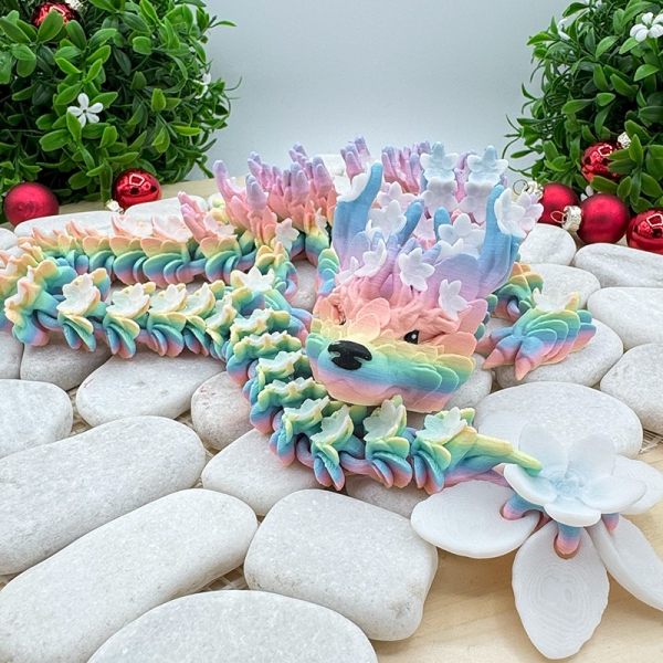 Kirschblütendrache – Florale Magie